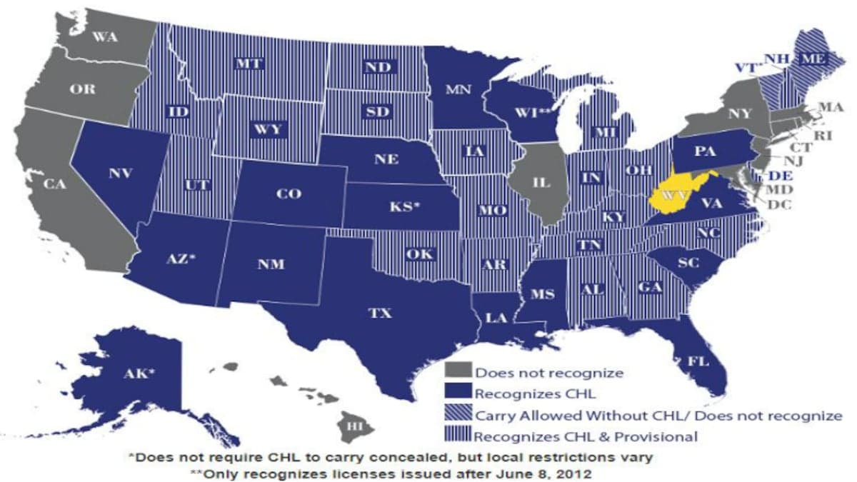 Fact Check: Are WV and PA reciprocal states?