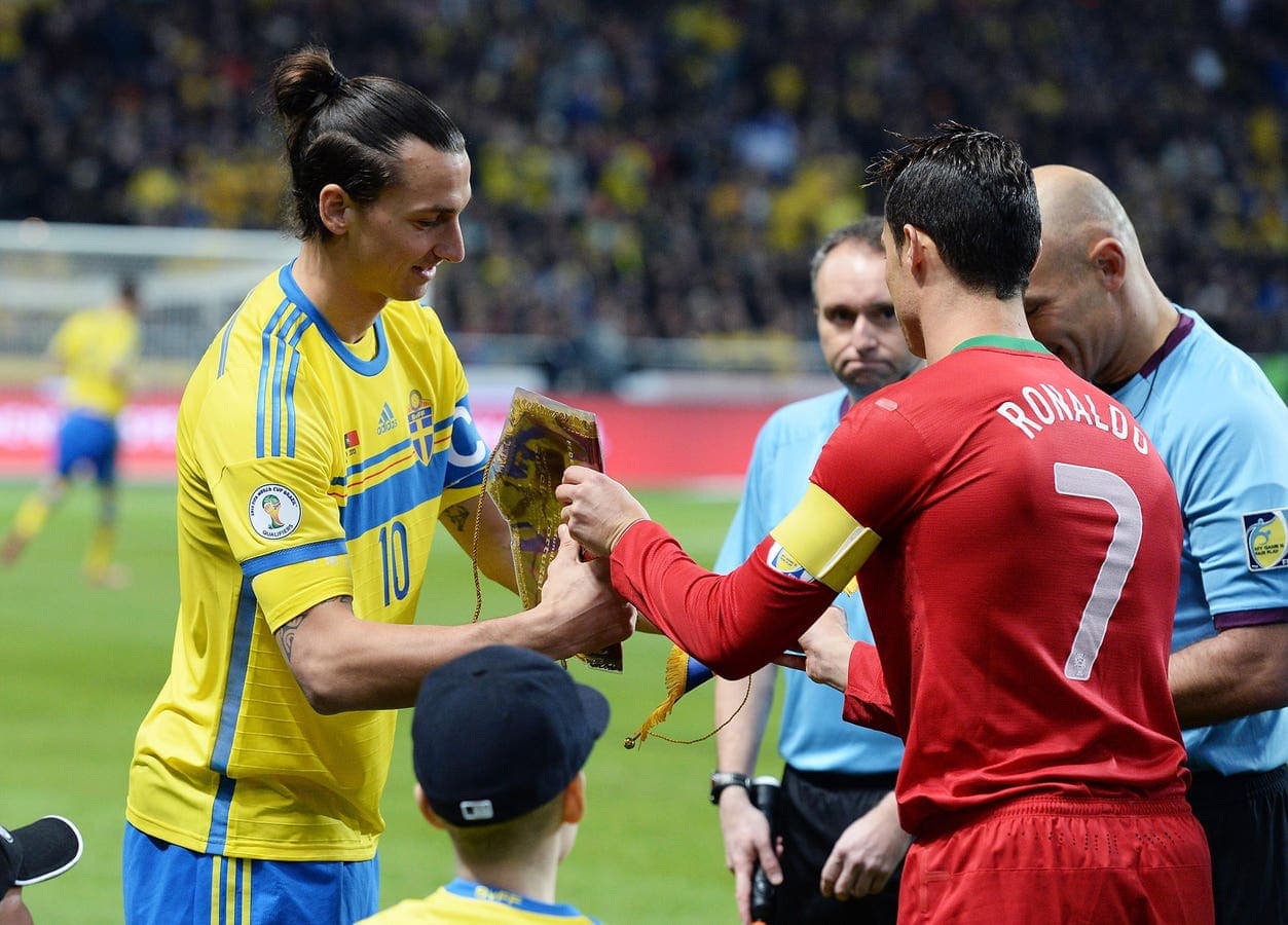 Fact Check: Are Zlatan and Ronaldo friends?