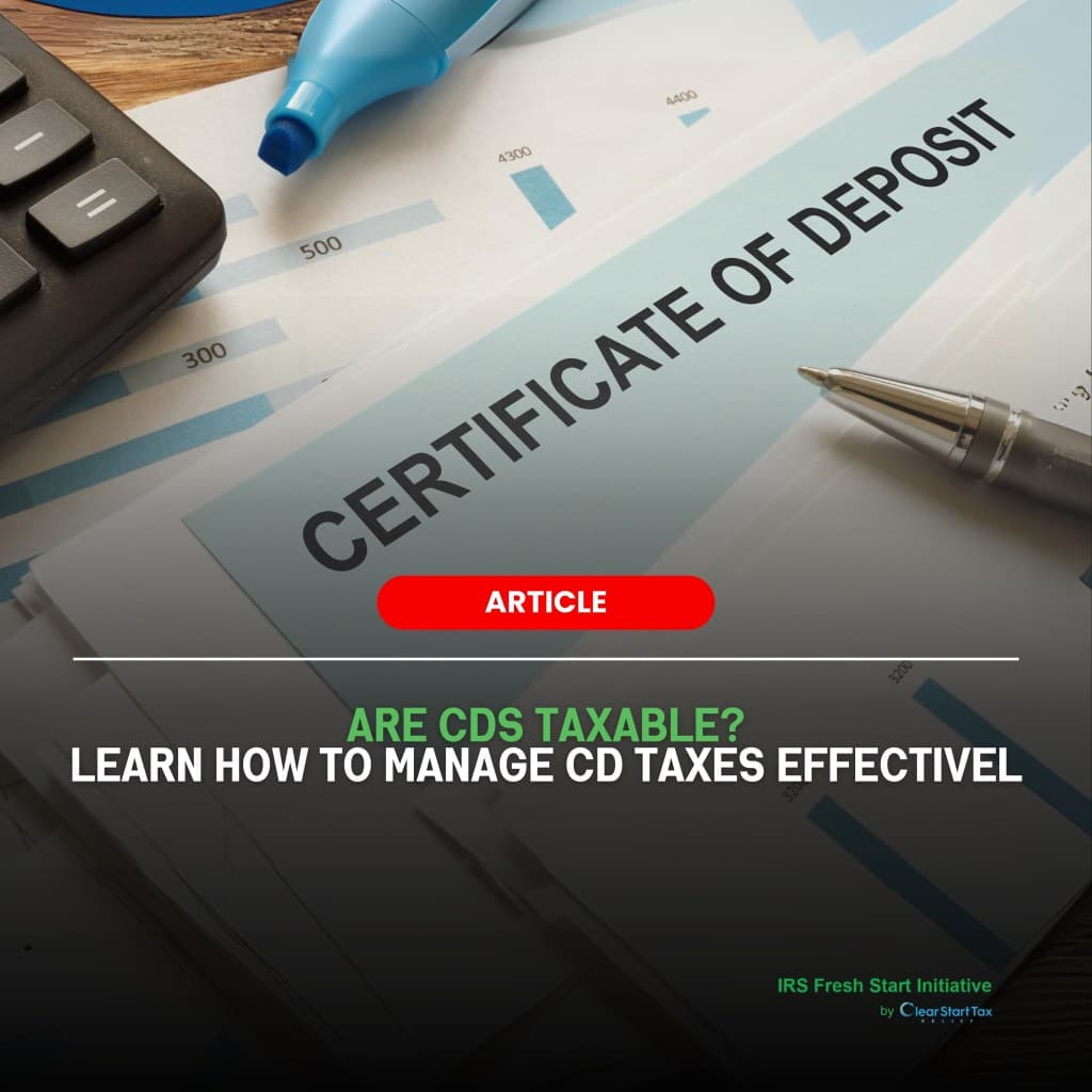 Fact Check: Are cds taxable?