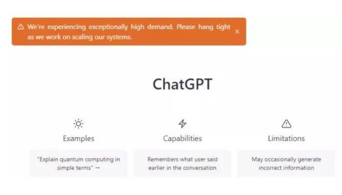 Fact Check: Are chatgpt servers down?