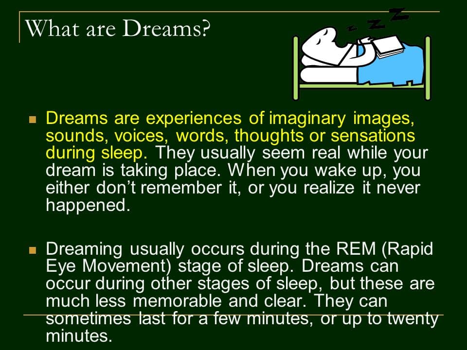 Fact Check: Are dreams real?