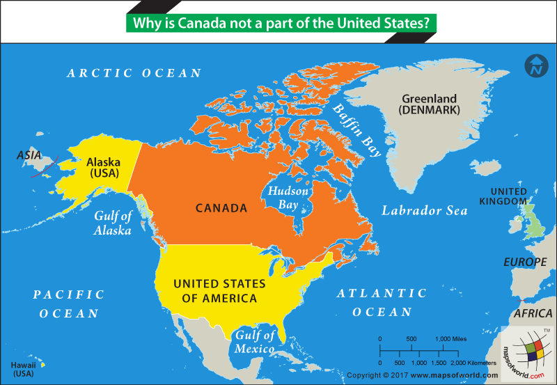 Fact Check: Canada is part of USA
