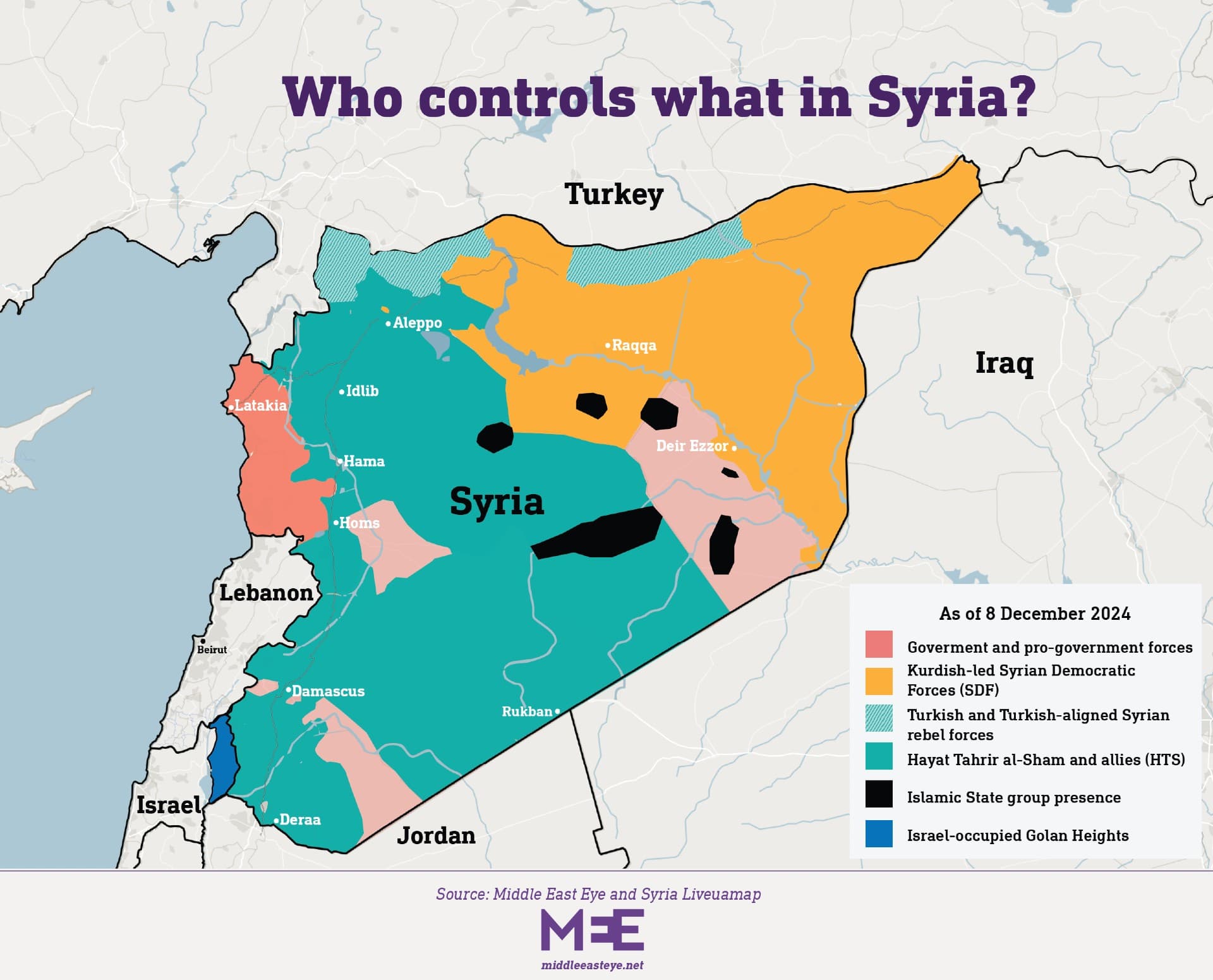 Fact Check: Does the SFA and the SOR share control of Damascus?