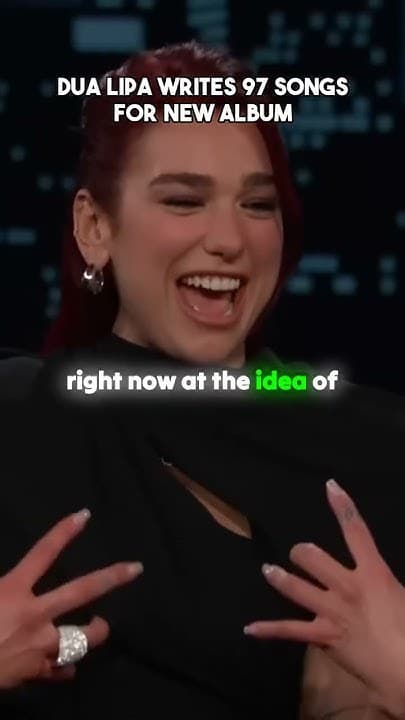Fact Check: Dua lipa writes her own music