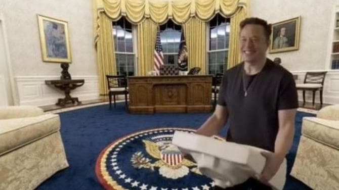 Fact Check: Elon Musk cried in the white house