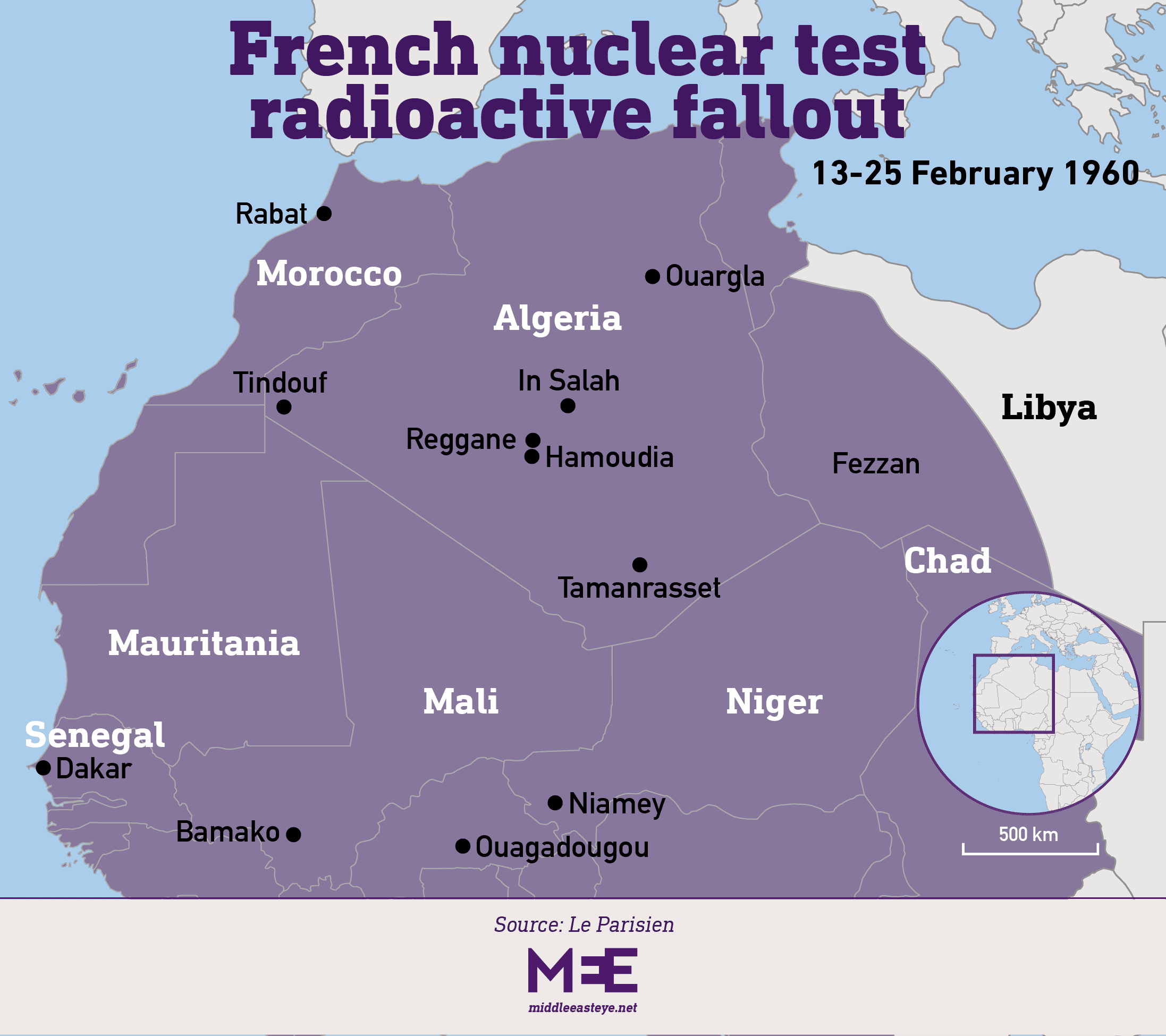Fact Check: France used nuclear weapons in the Algerian desert and killed victims.