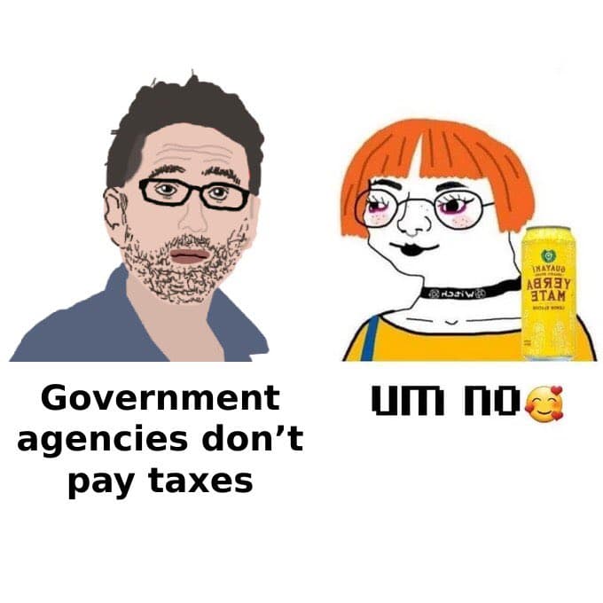 Fact Check: Government agencies don't pay taxes