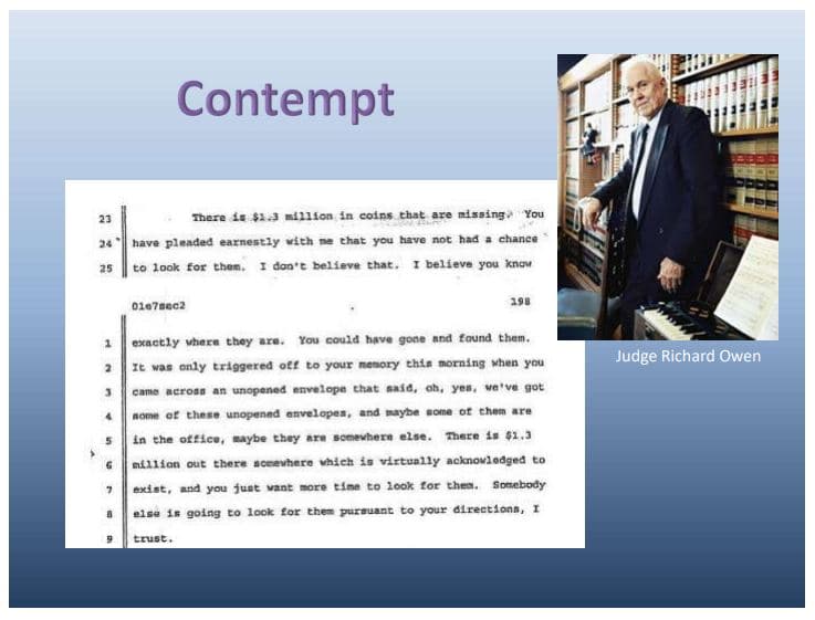 Fact Check: Martin Armstrong was held ilegally in contempt of court for more than the permitted time.
