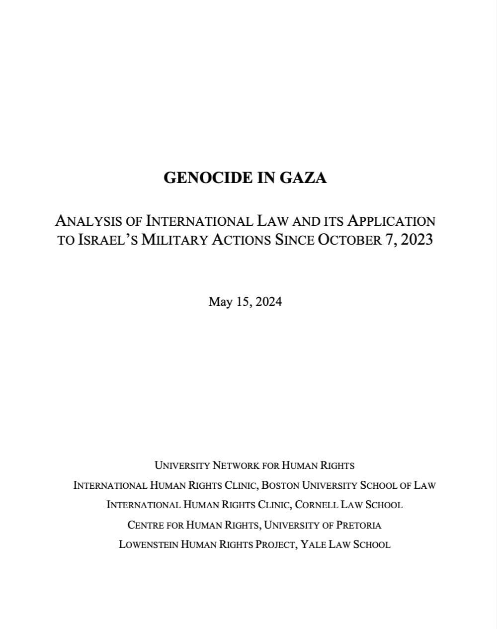 Fact Check: October 7th was an act of genocide