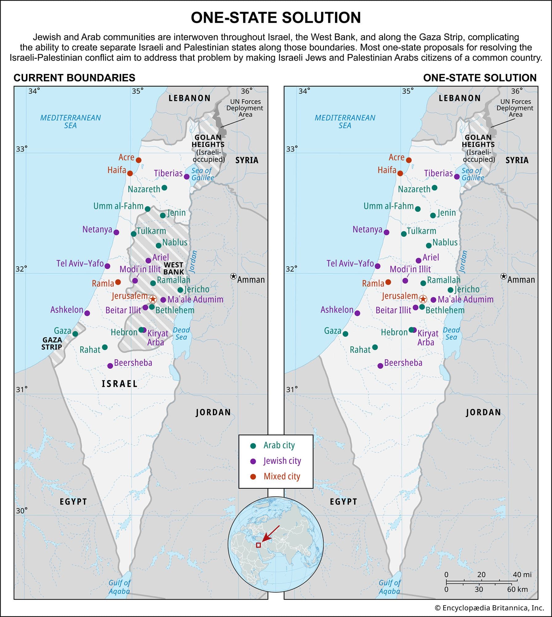 Fact Check: One state or two state solution in palestine