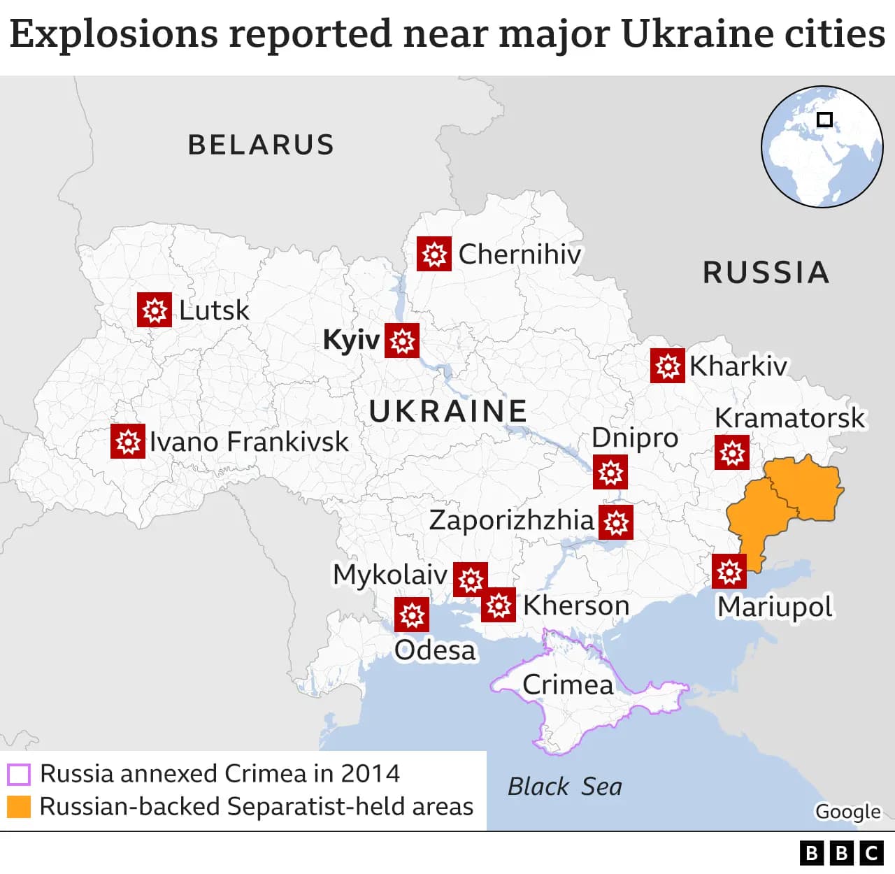 Fact Check: Russia is invading Ukraine