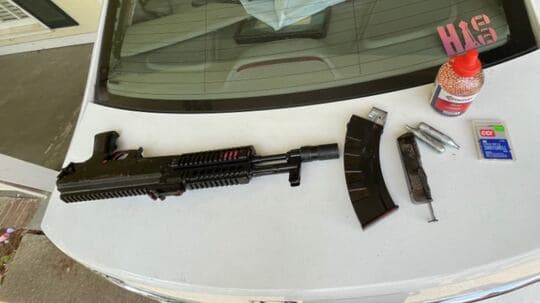 Fact Check: shooting out windows of a dealership is a 2nd ammendment