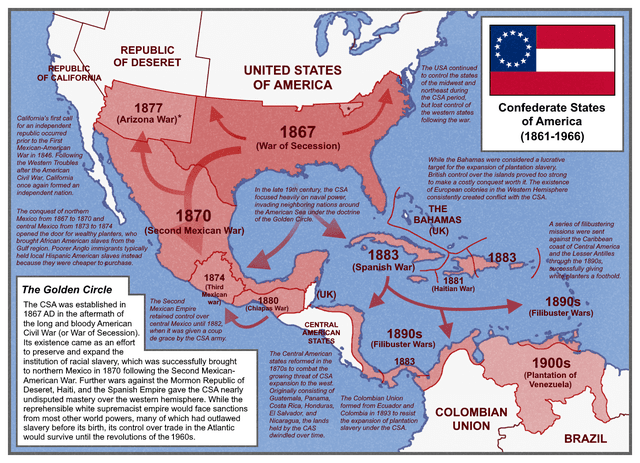 Fact Check: The Confederacy wanted to annex Mexico, Central America, and the Caribbean in a plan called the “Golden Circle”