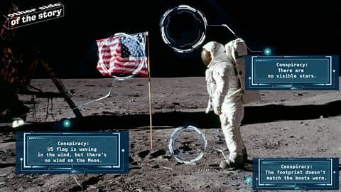 Fact Check: The moon landing is fake 