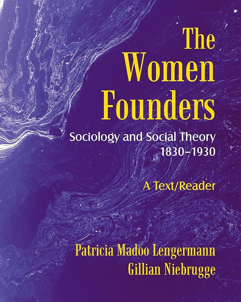 Fact Check: There are female founding mothers of sociology.