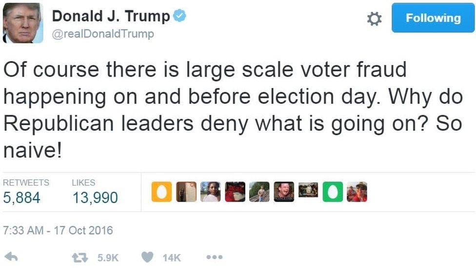 Fact Check: trump rigged the 2016 election